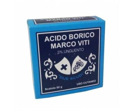Acido Borico Marco Viti 3% Unguento Antisettico Vasetto 50 g