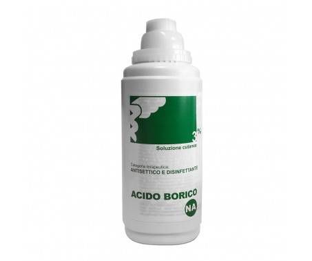 Acido Borico Nova Argentia 3% Soluzione Cutanea Antisettico Disinfettante 500 ml