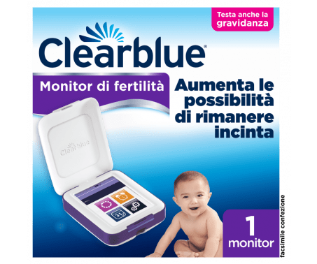 Monitor Di Fertilità Clearblue Avanzato. Aumenta le tue probabilità di rimanere incinta, 1 Monitor (Stick di Test venduti separatamente)