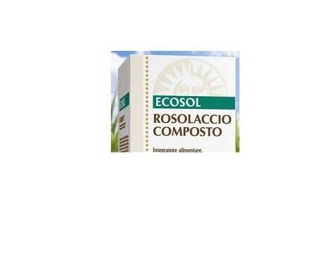 Ecosol Rosolaccio Composto Integratore In Gocce 50 ml