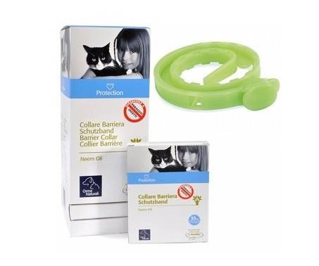 Protection Collare Barriera Olio di Neem per gatti collare 35cm