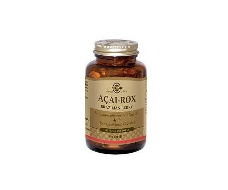 Solgar Acai-Rox Brazilian Berry Integratore Antiossidante 60 Perle