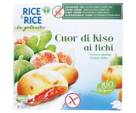 Rice&Rice Cuor Di Riso Ai Fichi Senza Glutine 6x33 g