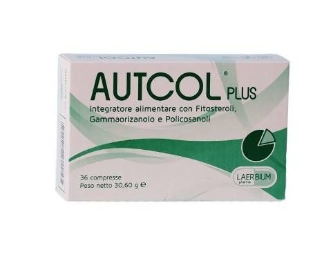 Autcol Plus - Integratore per il controllo del colesterolo - 36 compresse