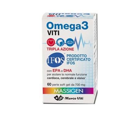 Omega 3 Viti Tripla Azione - 60 Perle