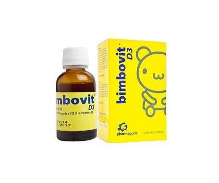 Bimbovit D3 Integratore Bambini di Vitamina D3 Gocce 15 ml