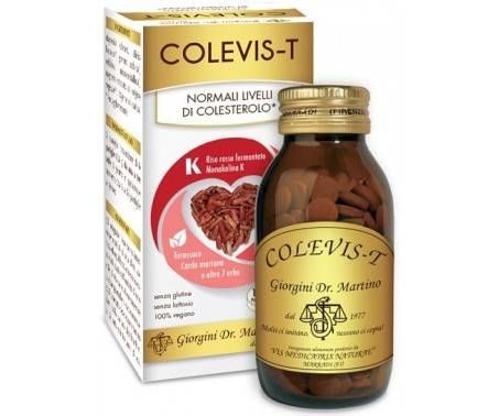 Colevis-T - Integratore per il colesterolo - 180 pastiglie