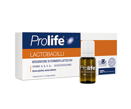 Prolife Lactobacilli - Integratore di Fermenti Lattici Vivi - 7+7 Flaconcini - OFFERTA confezione doppia 14 Flaconcini