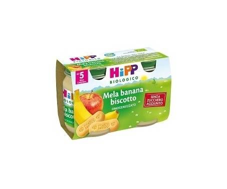 Hipp Bio Merenda Mela Banana e Biscotto 2 x 125 g