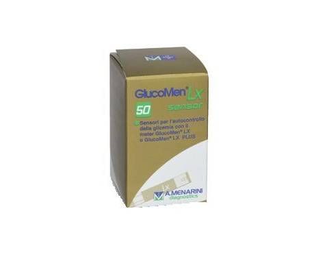 A. Menarini Glucomen LX Sensor Strisce Reattive Glicemia 50 Pezzi