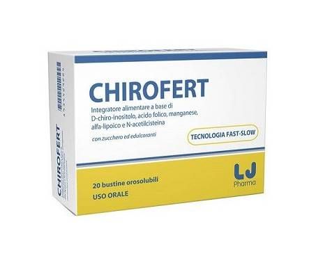 Chirofert - Integratore di Acido Folico - 20 Bustine Orosolubili