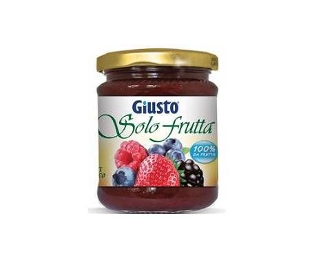 Giusto Senza Zuccheri Marmellata Frutti Bosco 284 g