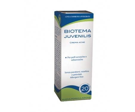 Biotema Juvenilis Crema Sebo-Equilibrante Trattamento Acne 30 ml