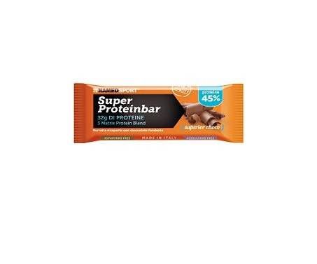 Named Sport Super Proteinbar Superior Chocolate Barretta Iperproteica 70 g