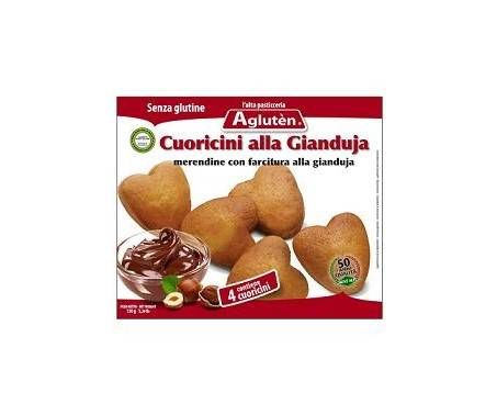 Agluten Cuoricini Alla Guianduja Senza Glutine 150 g