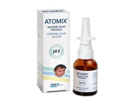 Atomix Soluzione Salina Ipertonica Spray Nasale 30 Ml