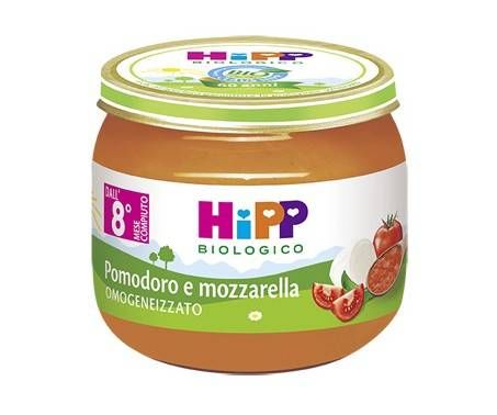 Hipp Biologico Baby Sugo Pomodoro E Mozzarella 2x80g