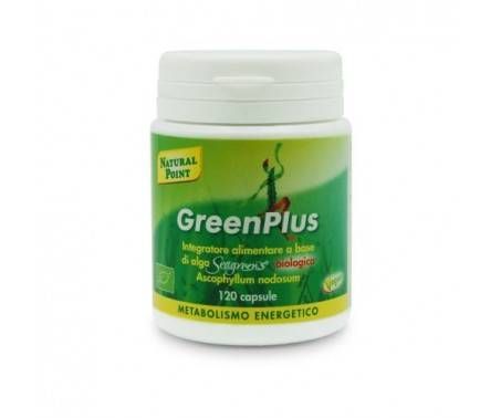 Greenplus Natural Point - Integratore per il metabolismo energetico - 120 capsule vegetali