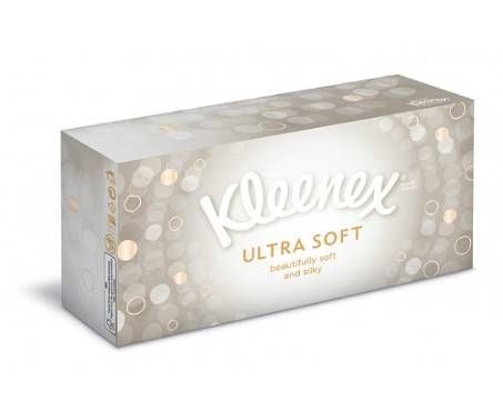 Kleenex Ultra Soft Box Fazzoletti di Carta 80 Pezzi