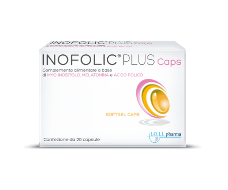 Inofolic Plus - Integratore di acido folico - 20 capsule