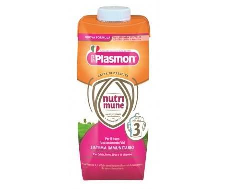 Plasmon Latti Di Crescita Nutrimune Stage 3 Liquido 2x500 ml