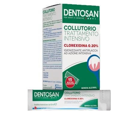 Dentosan Trattamento Intensivo Collutorio Monodose 0,20% 15 Bustine