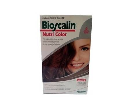 Bioscalin Nutri Color 6 Biondo Scuro Trattamento Colorante