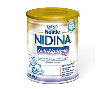 Nestlé Nidina 1 AR Plus Latte Antirigurgito 800 g