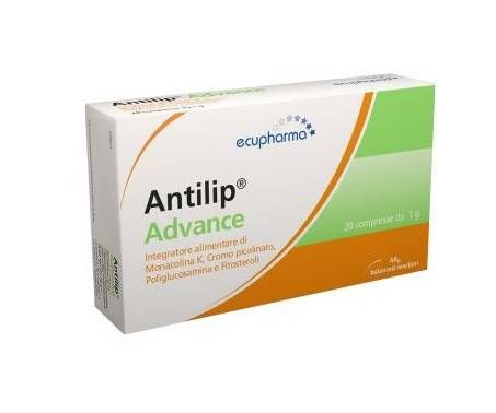 Antilip Advance - Integratore per il controllo del colesterolo - 20 compresse