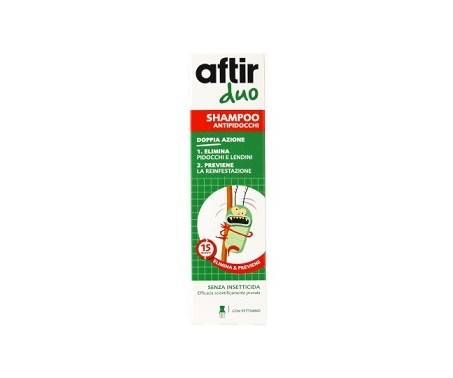 Aftir Duo Shampoo Antipidocchi A Doppia Azione 100 ml