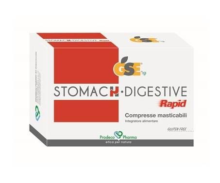 GSE Stomach Digestive Rapid 24 compresse masticabili