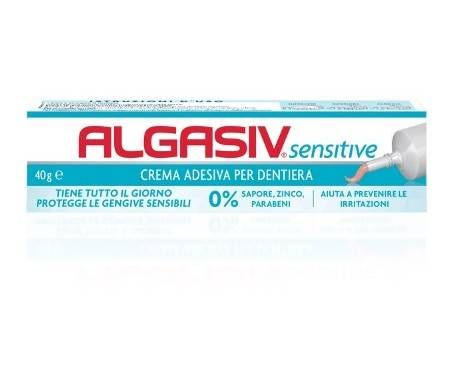 Algasiv Sensitive Crema Adesiva Per Dentiera 40 G