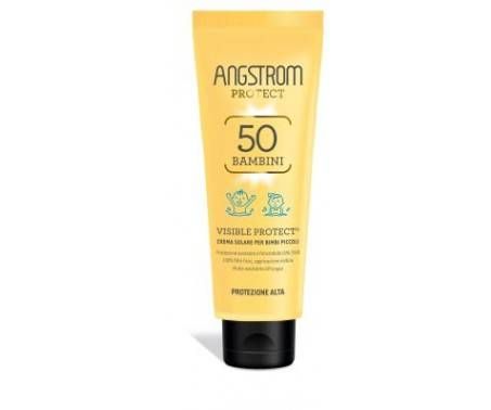 Angstrom Kids Visible Protect Crema Solare Per Bimbi Piccoli SPF 50+ Protezione Molto Alta 125 ml