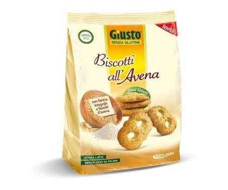 Giusto Biscotti All'Avena Senza Glutine 250 g