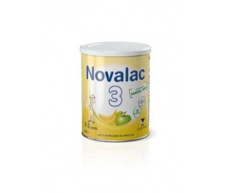 Novalac 3 Banana e Mela Latte di Crescita 1-3 Anni 800 g