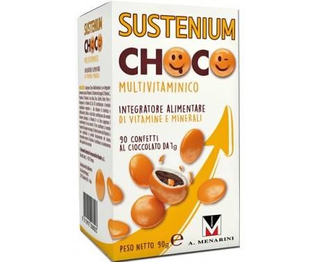 Sustenium Choco Integratore di Vitamine e Minerali Bambini 4+ 90 Confetti