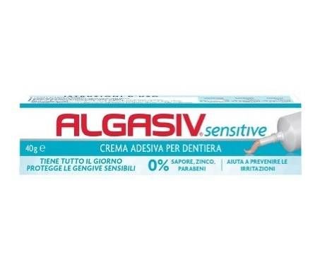 ALGASIV SENSITIVE Crema adesiva per dentiera 40 g 