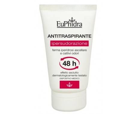 Euphidra Deodorante In Crema Antitraspirante Per Ipersudorazione 40 ml