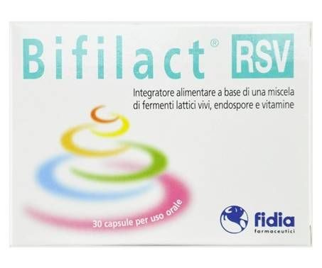 Bifilact RSV Integratore Fermenti Lattici Vivi 30 Capsule