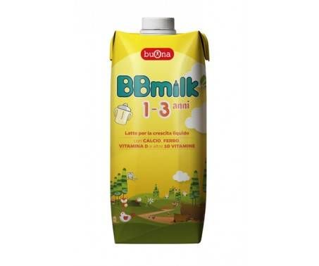 Bbmilk 1-3 Latte Crescita Liquido Per Bambini 500 mL
