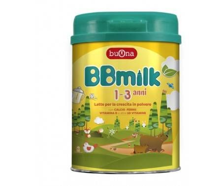 BBmilk 1-3 anni latte in polvere 750g