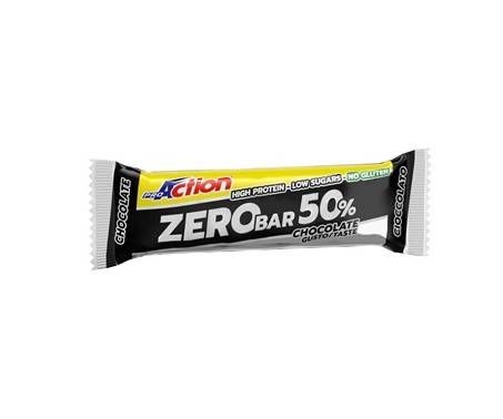 ProAction Zero Bar 50% Barretta Iper Proteica Gusto Cioccolato 60 g