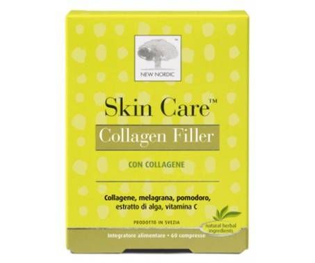 Skincare Collagen Filler integratore alimentare utile per la pelle 60 compresse