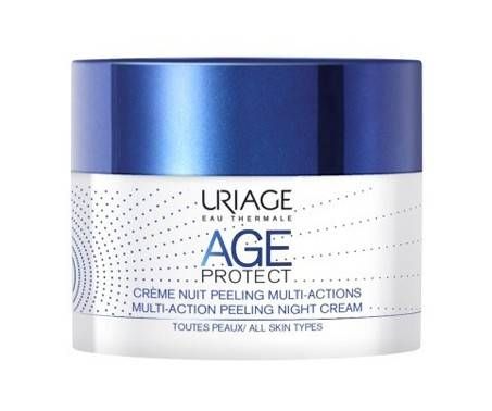 Uriage Age Protect Crema Notte Peeling Multiazione Antietà Viso 50 ml
