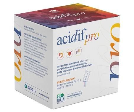 Acidif Pro - Integratore per il benessere delle vie urinarie - 30 bustine