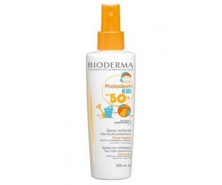 Bioderma Photoderm Kid Spray Solare SPF 50+ Protezione Bambini 200 ml