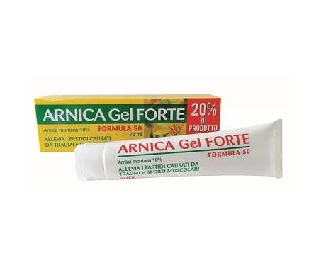 Arnica 10% Gel Forte Formula 50 Gel Lenitivo Per Traumi 72 ml