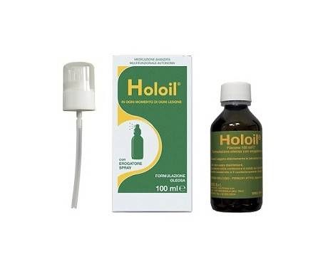Holoil Formulazione Oleosa Medicazione Spray 100 ml