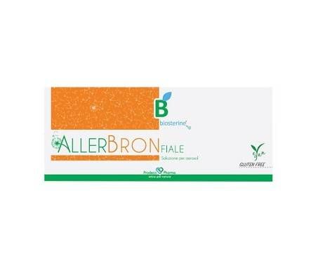 Prodeco Allerbron Biosterine Fiale Soluzione Isotonica Prevenzione Allergie