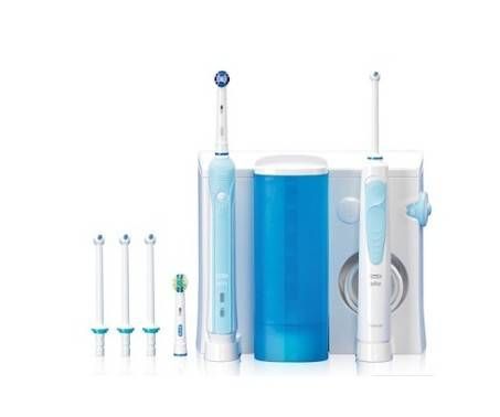 Waterjet idropulsore + spazzolino elettrico ricaricabile pro 700 oral-b